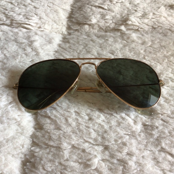 Ray-Ban Polarized Large Aviator Sunglasses Classic RB 3025 Metal Frame